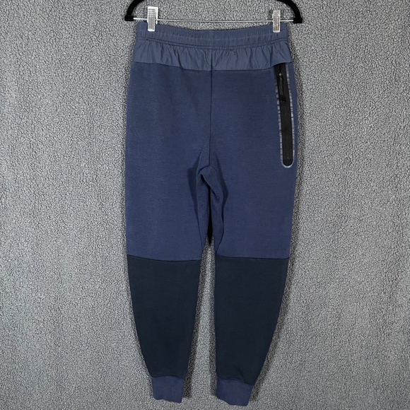 Nike Tech Fleece Woven Joggers Pants - Men's Size Small - Blue - Picture 3 of 9